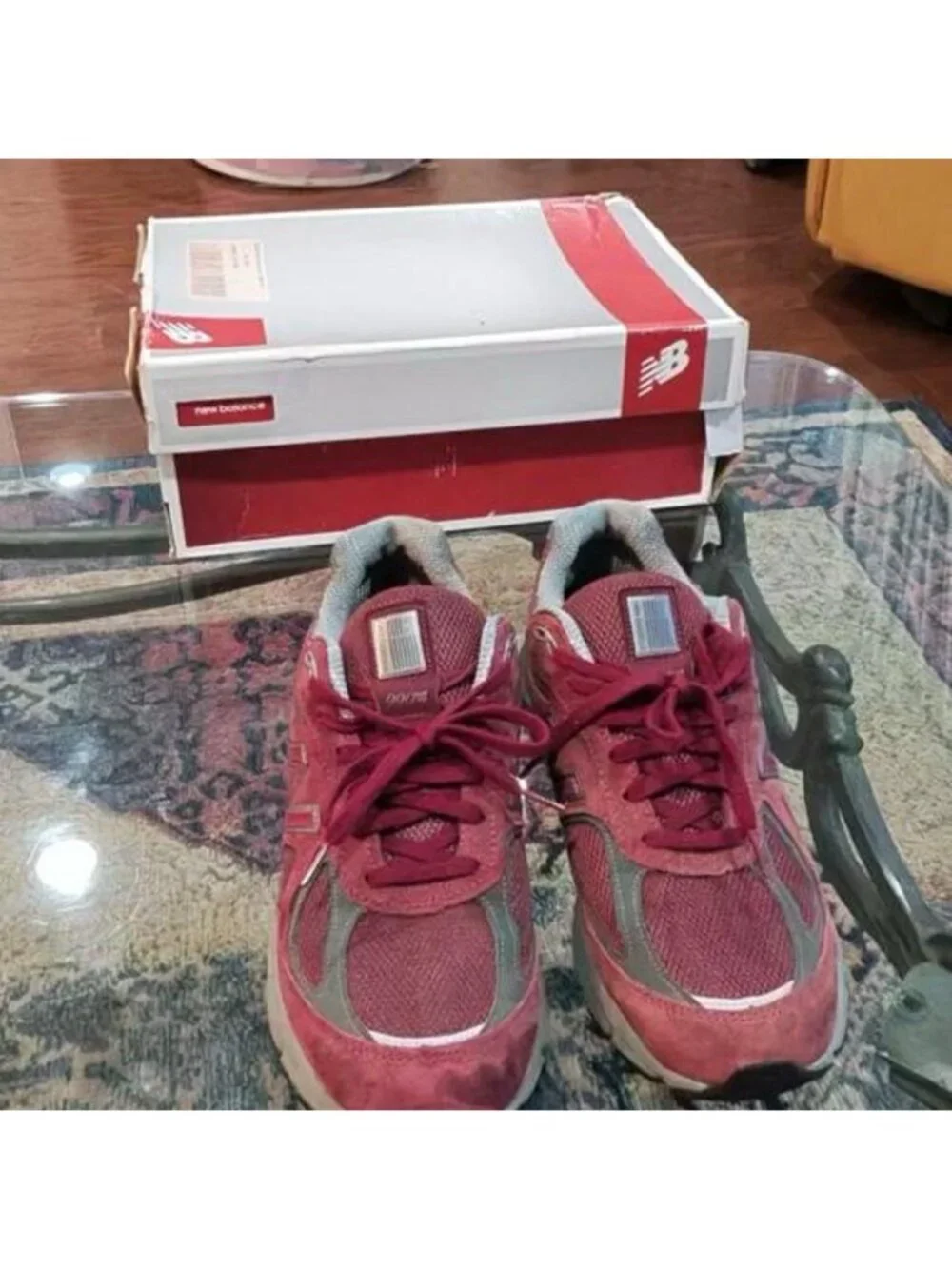 New Balance 990v4 Made in USA M990GU4 Burgundy - US 9.5D